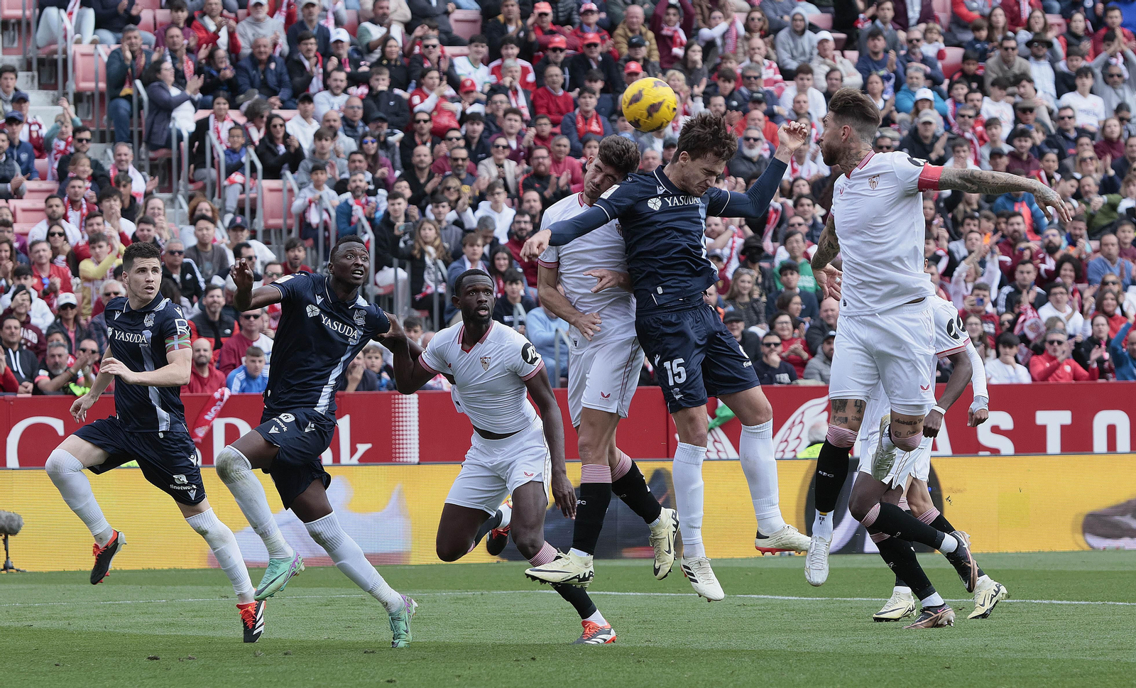 Las imágenes del Sevilla - Real Sociedad