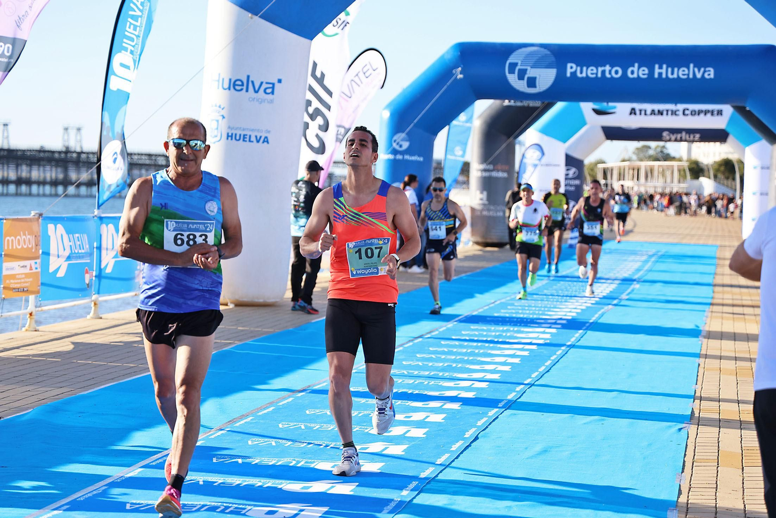 Imágenes de la 10K Huelva Avatel Telecom 'Puerta del Descubrimiento'