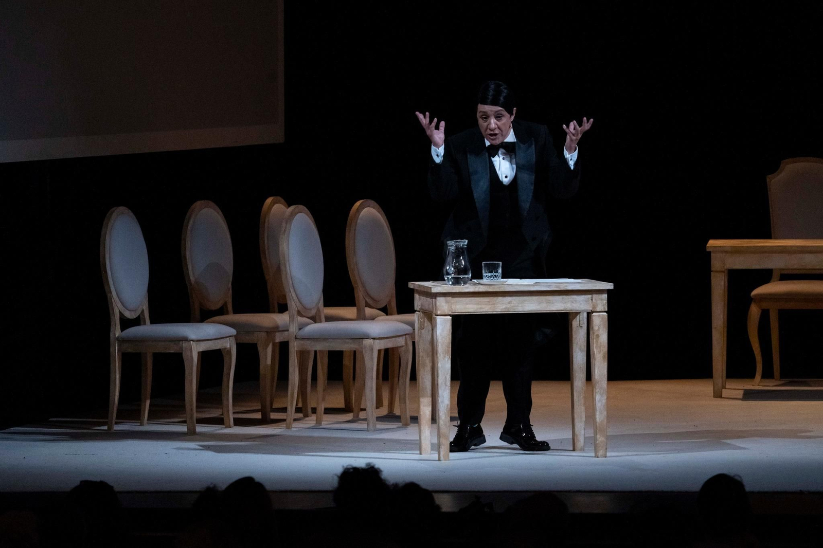 Una escena de 'Silencio', de Juan Mayorga. Una escena de 'Silencio', de Juan Mayorga.