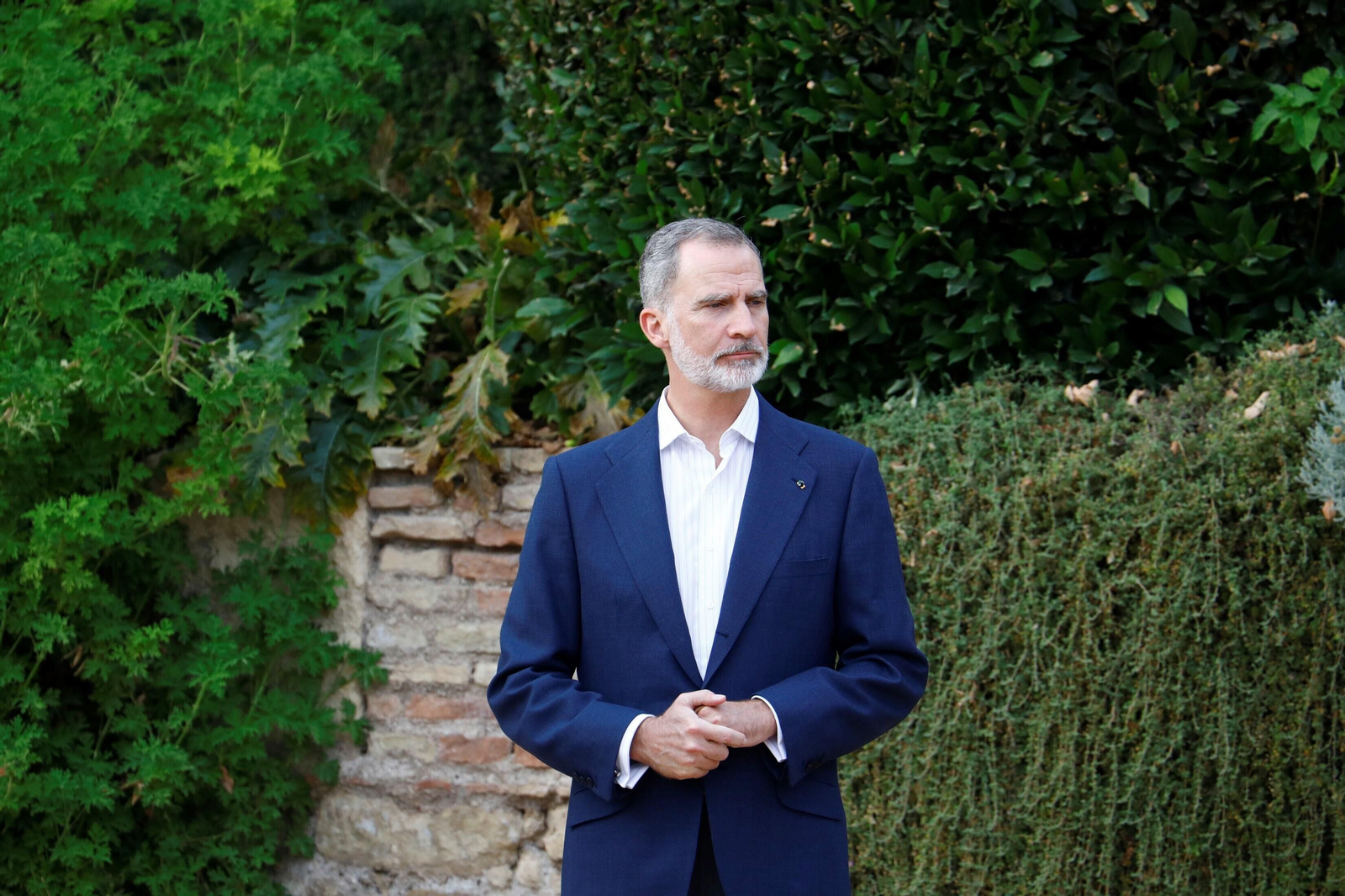 Los reyes Felipe VI y Abdalá II, en el Alcázar de los Reyes Cristianos de Córdoba