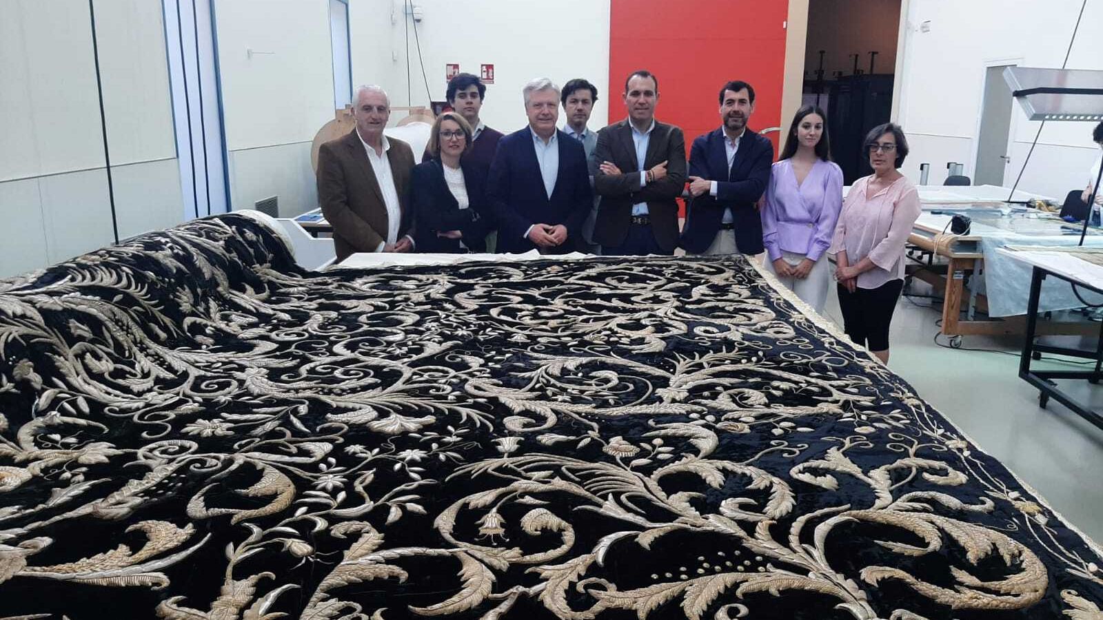 El manto en el IAPH.