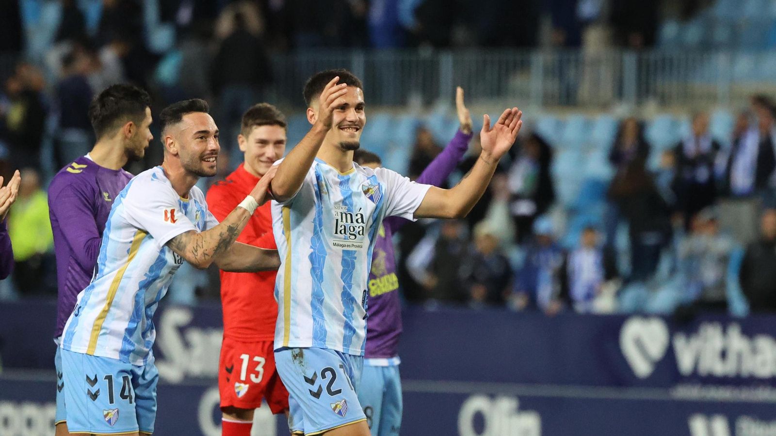 Las fotos del Málaga-Deportivo de La Coruña