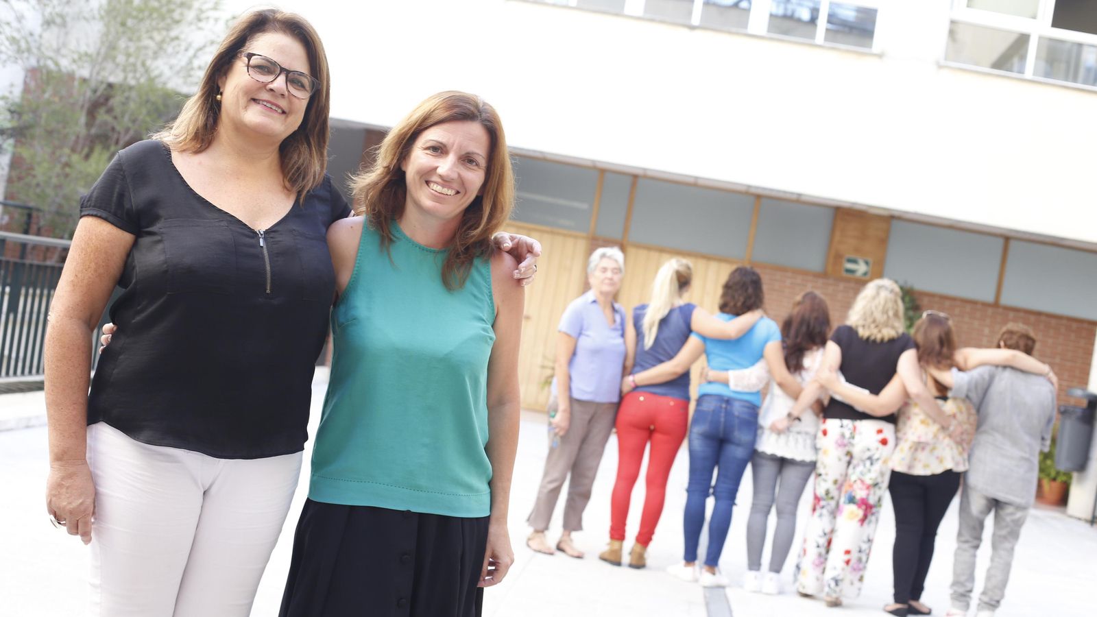 Mª Ángeles Fernández, directora general de Proyecto Hombre Sevila, y Mª Carmen Morcillo, secretaria de Afaces.