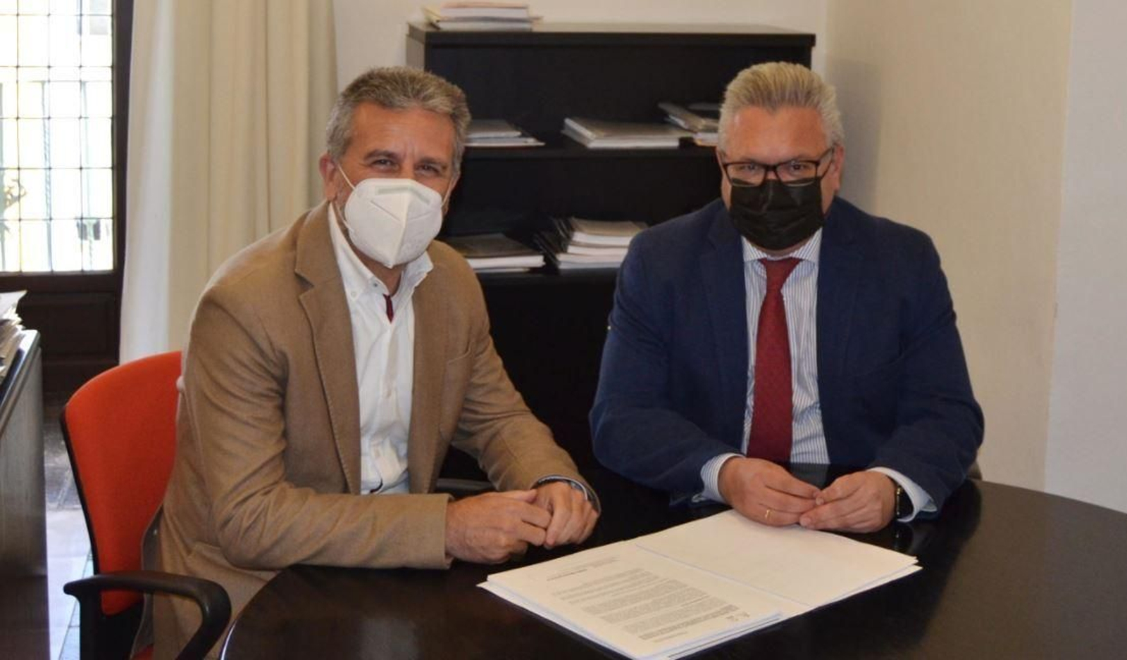 Francisco Ángel Sánchez y Esteban Morales.