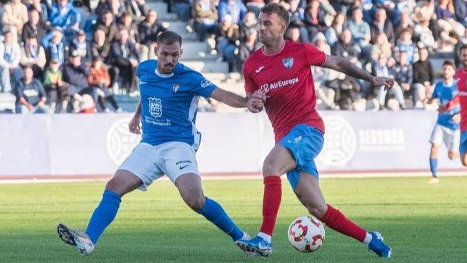 Un lance del San Fernando-Estepona