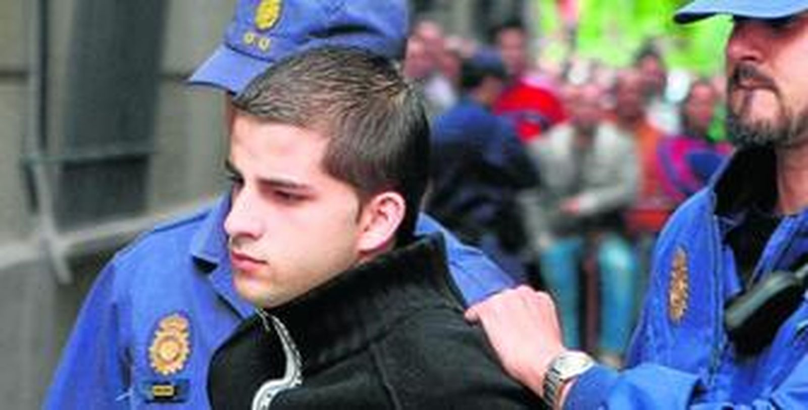 El asesino confeso, Miguel Carcaño, en los juzgados.