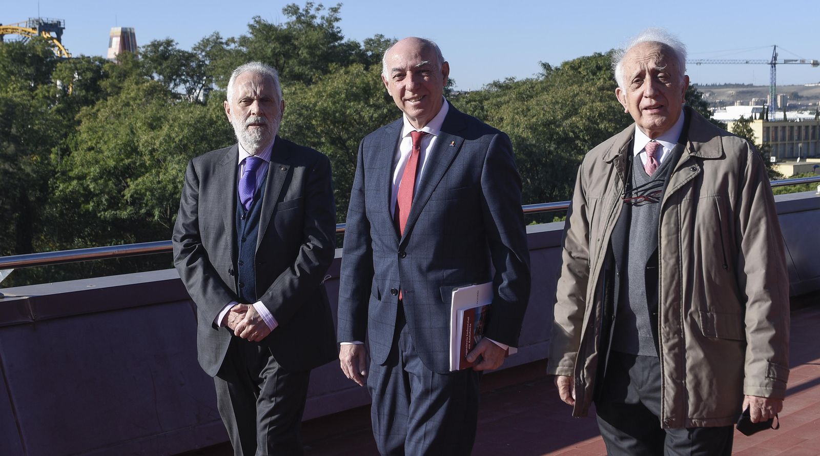 Rafael Ruiz, Francisco Rodríguez y Javier Aracil, tres nombres fundamentales en la historia de la ETSI.