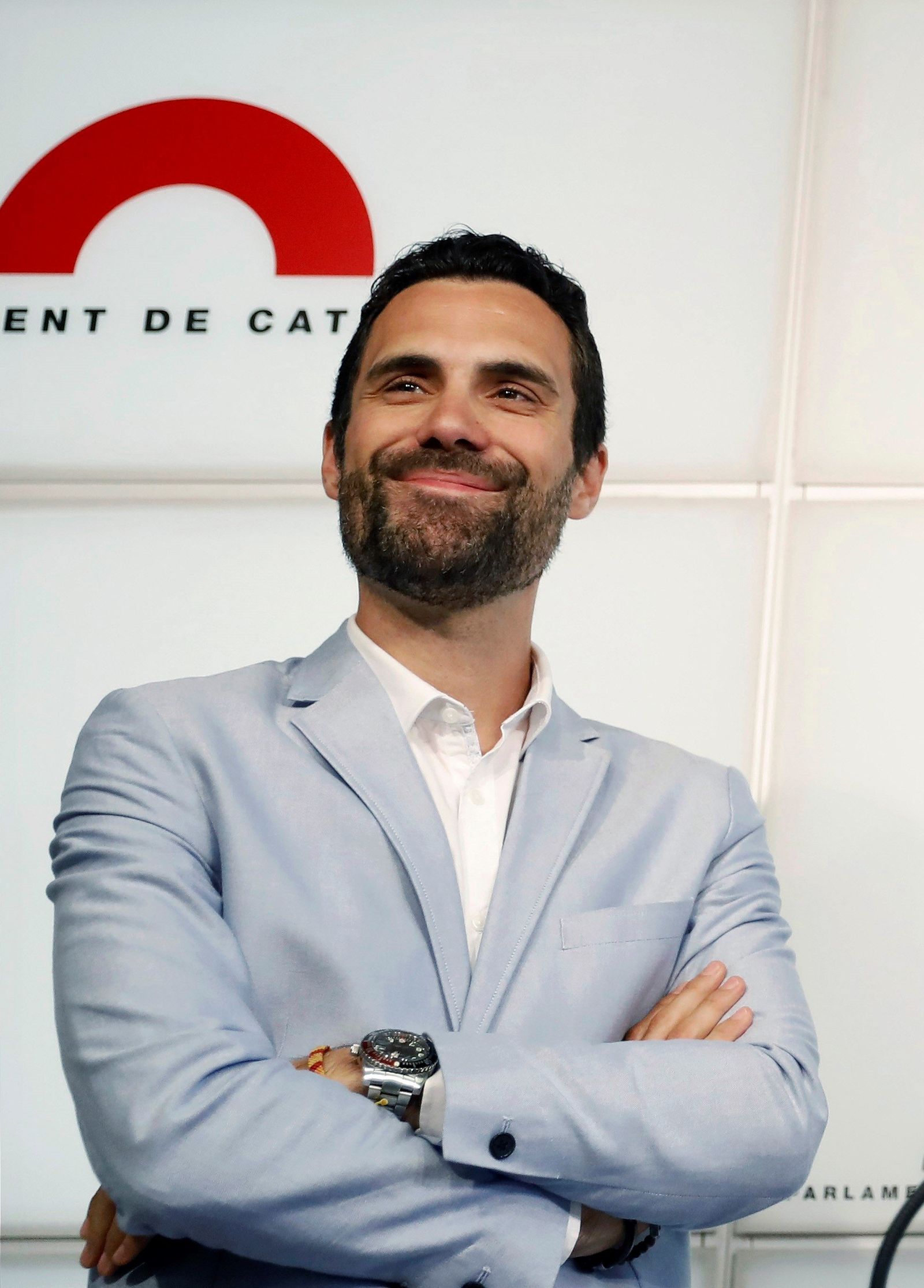 Roger Torrent (ERC), nuevo presidente del Parlament.