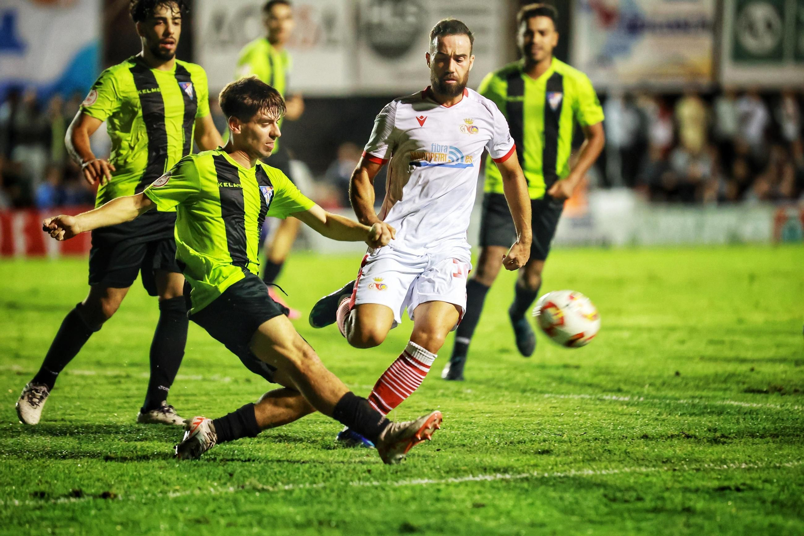 Las imágenes del partido entre el Chiclana CF y el Melilla CD