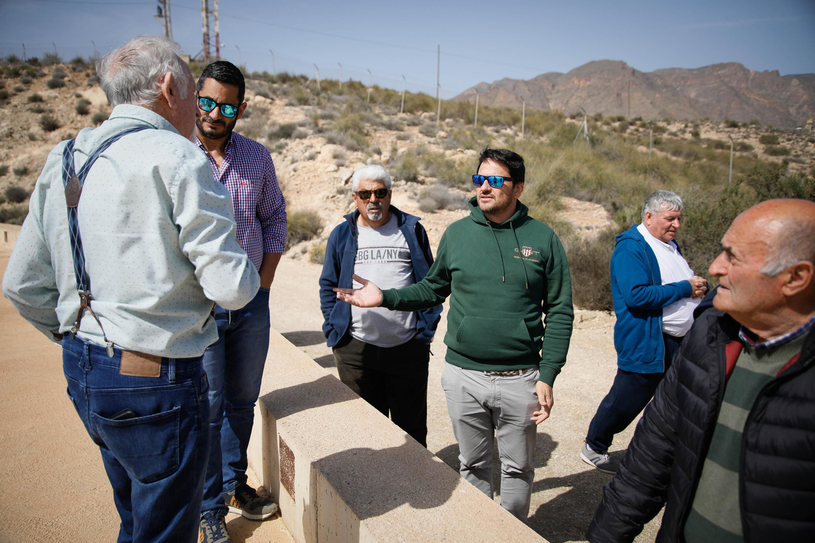 CUCN visita la desaladora de Carboneras y las balsas de Níjar