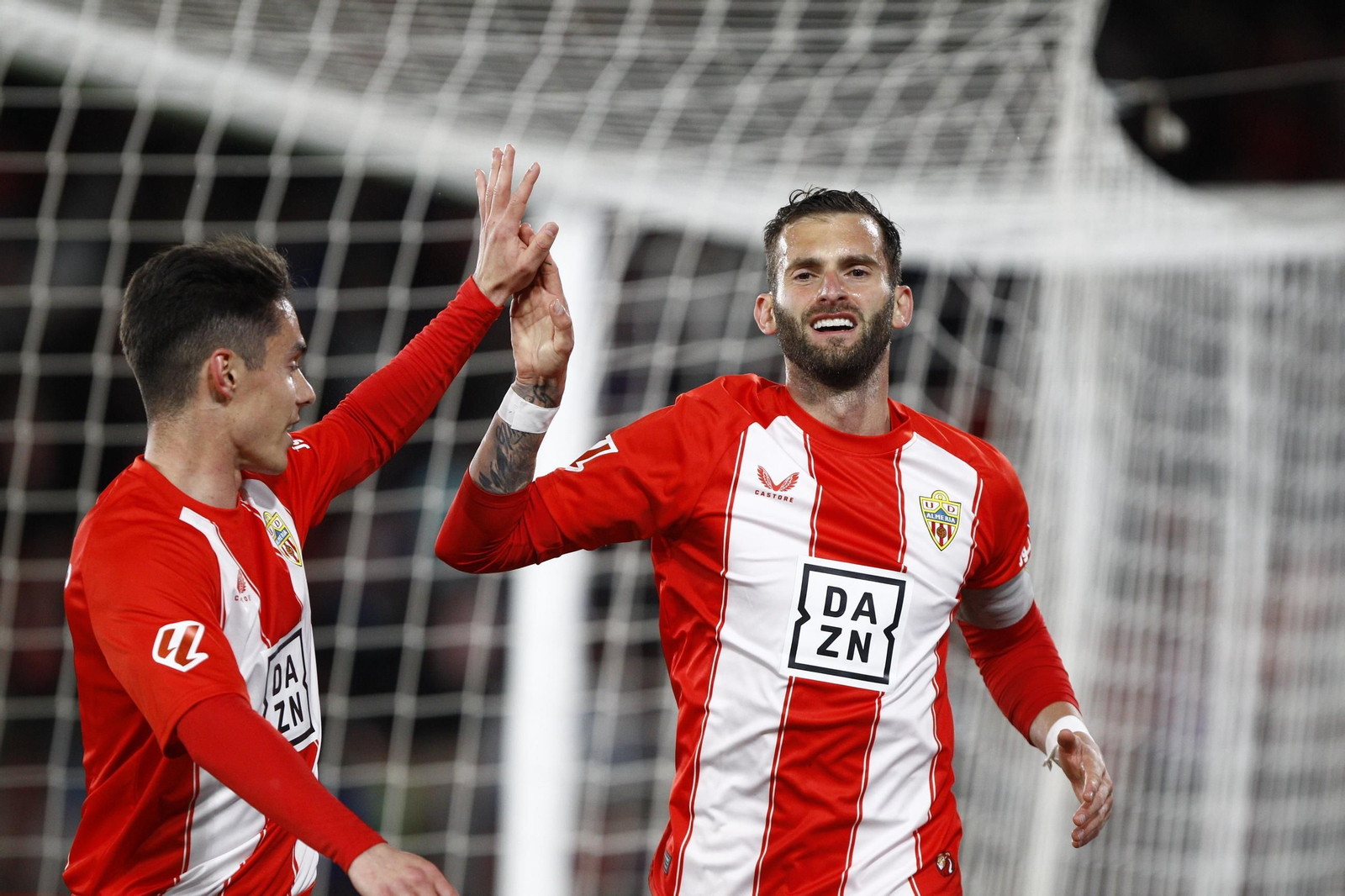 Las mejores imágenes del U.D. Almería-Málaga C.F.