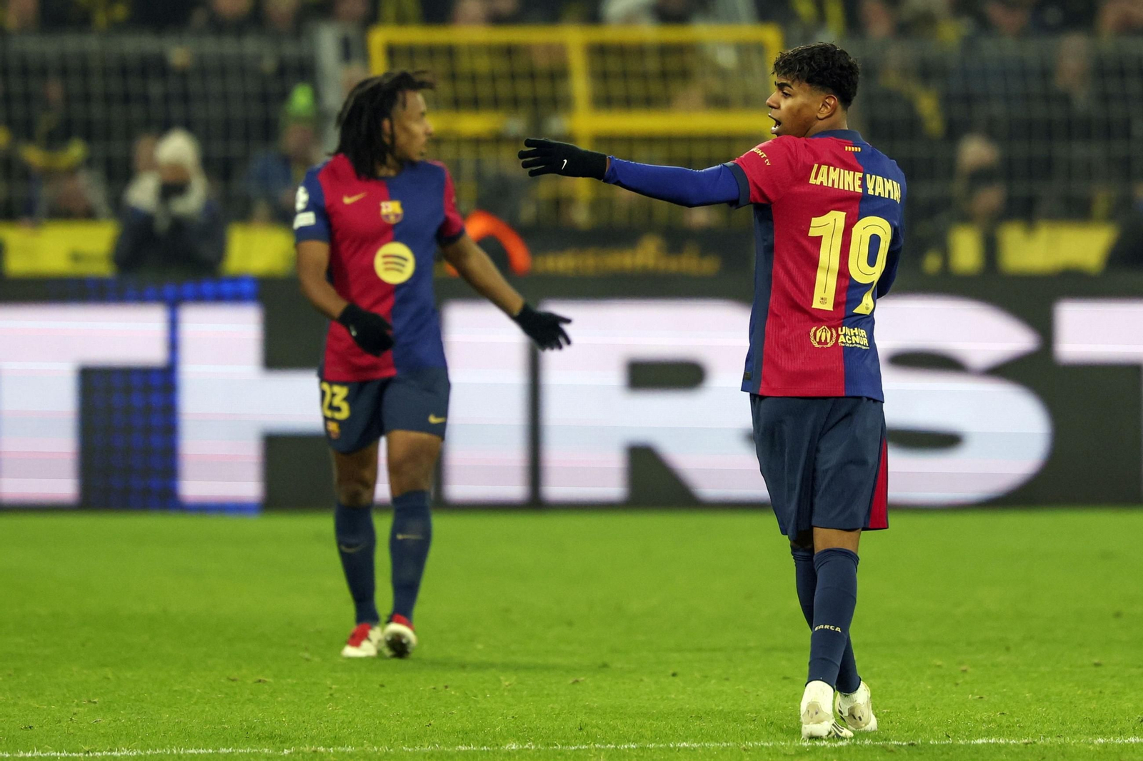 Las imágenes del Borussia Dortmund - Barcelona
