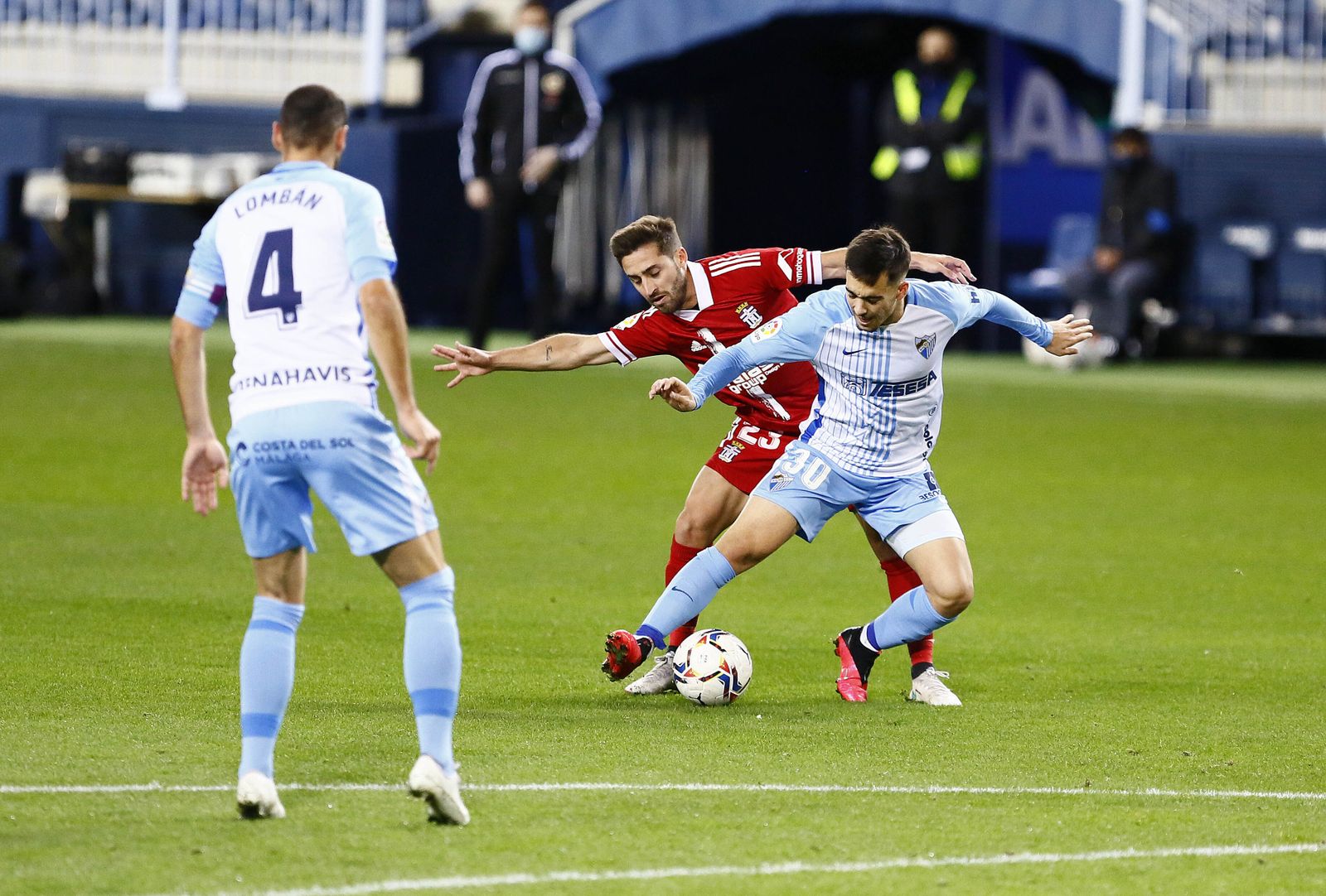 Las fotos del Málaga - Cartagena