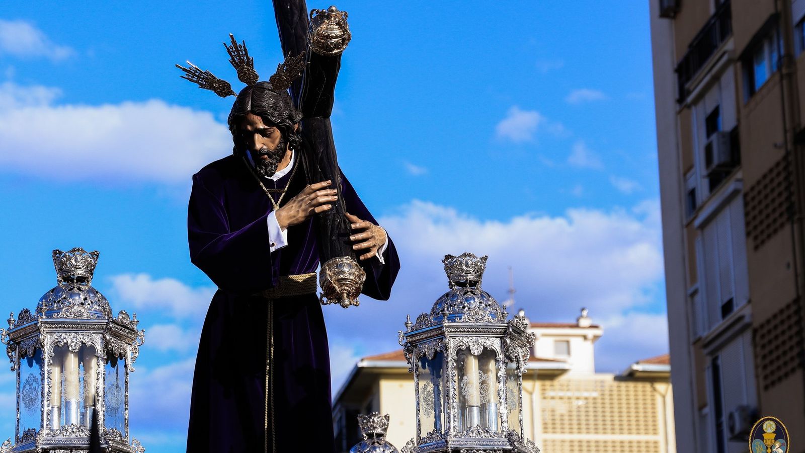 El Nazareno del Divino Perdón por las calles de su barrio