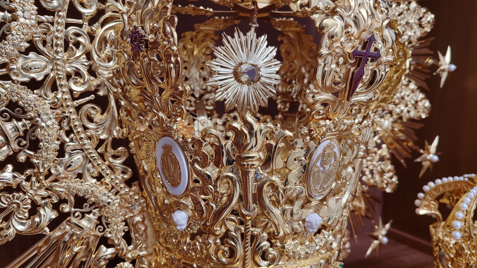 Detalle de la corona
