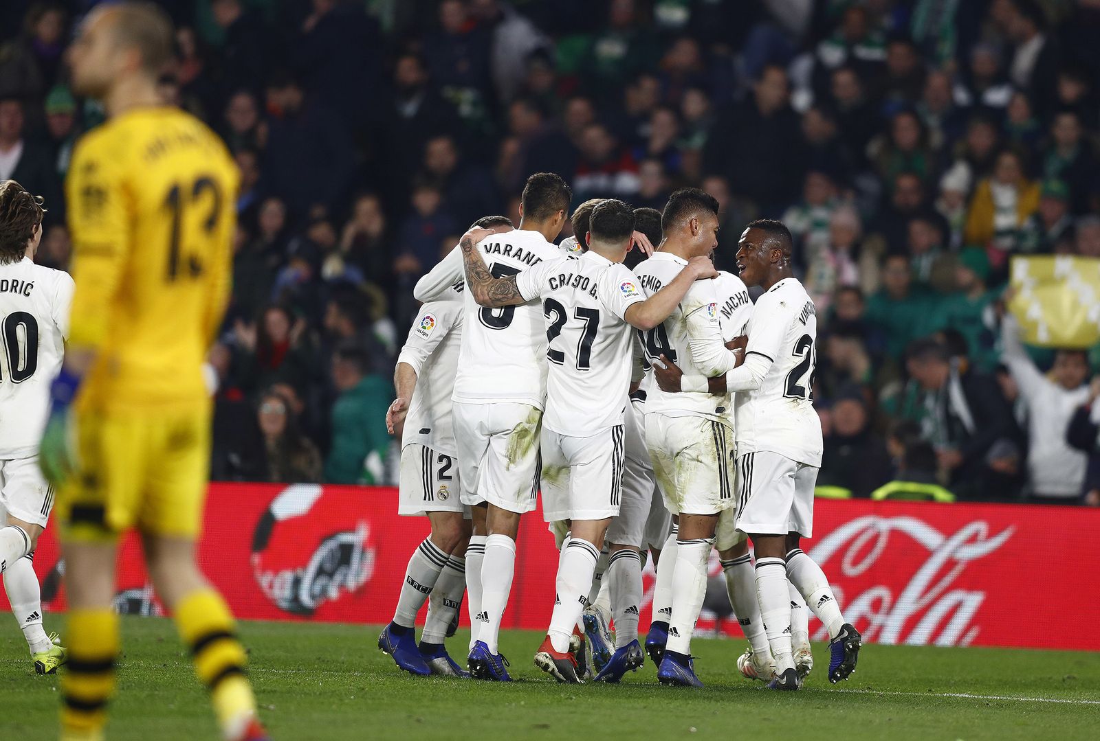 El Betis-Real Madrid, en imágenes