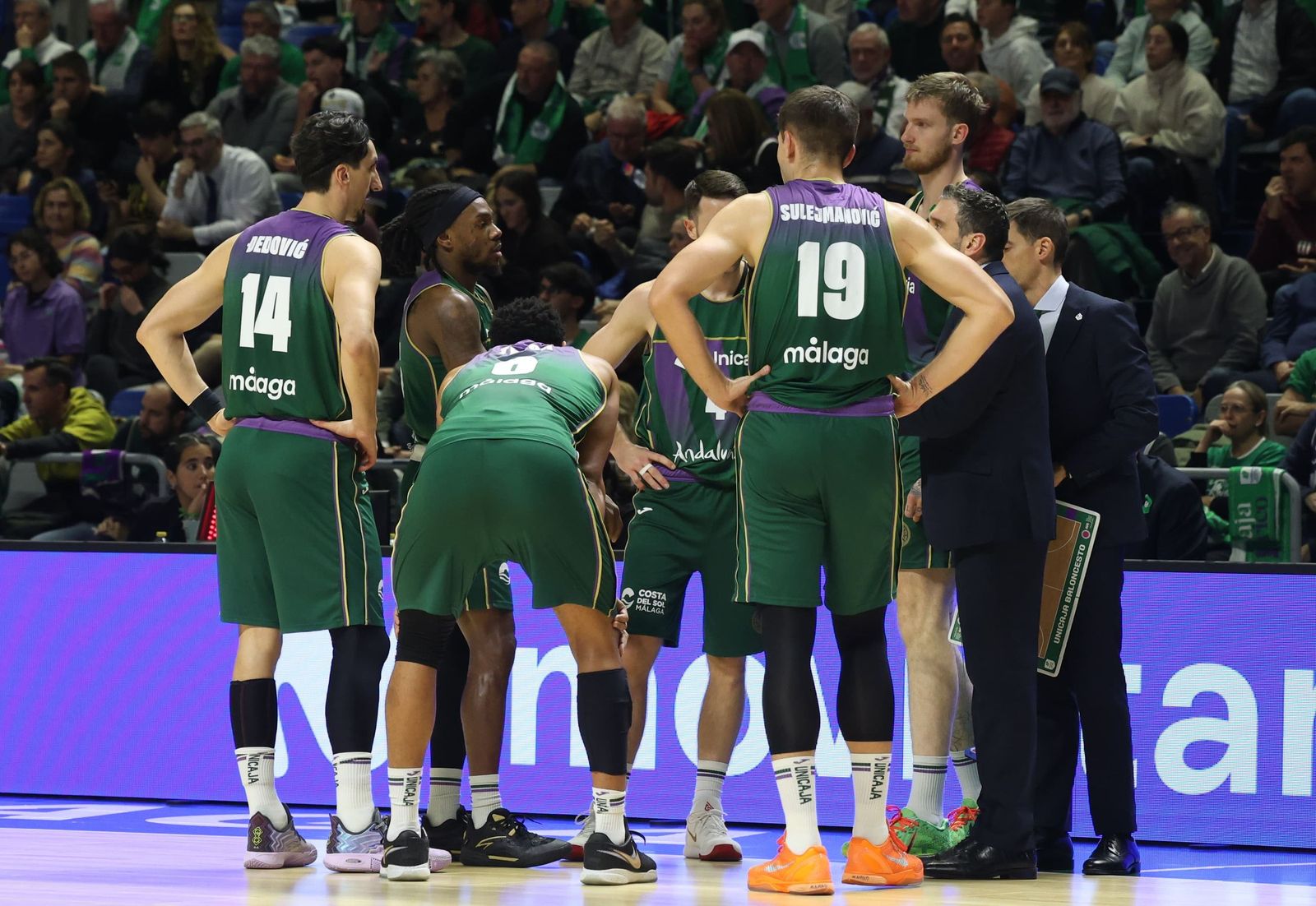 El Unicaja-Elan Chalon, en fotos