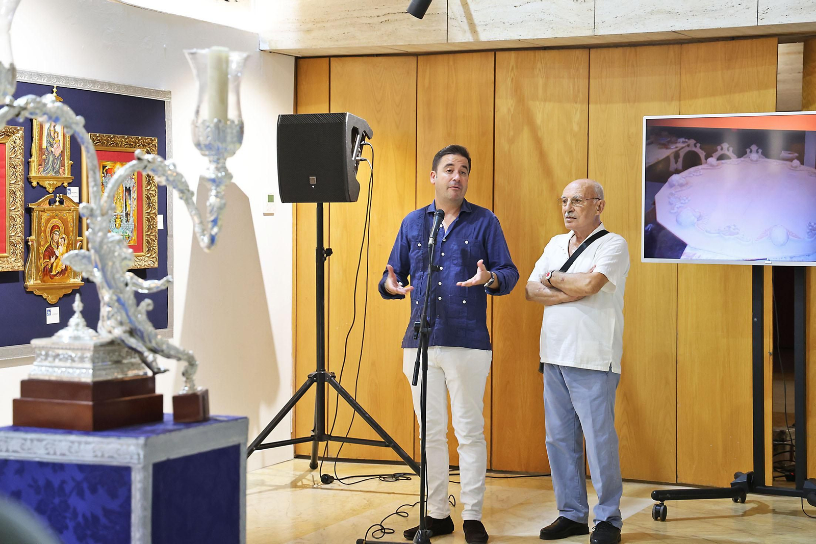 Imágenes de "Gratia Plena" exposición de Paco Llonís