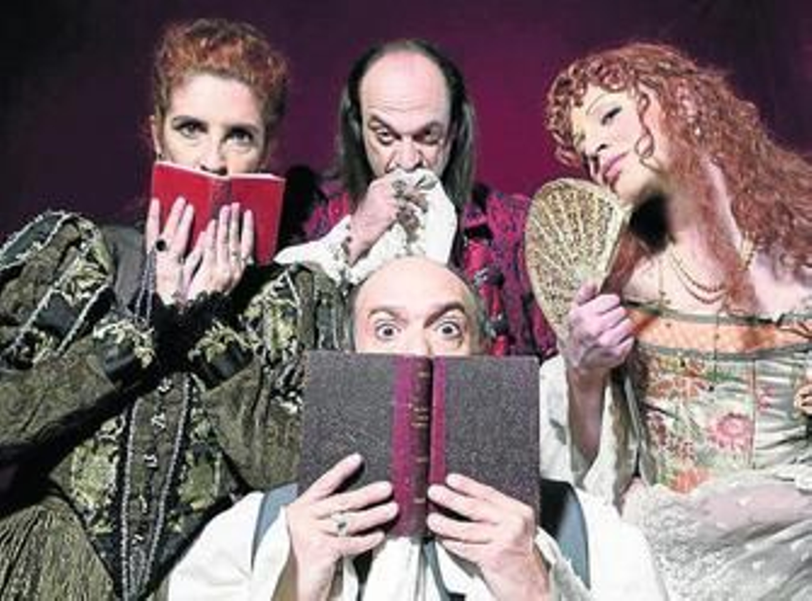 Imagen de la comedia 'El idiota y Versalles' que llega con las Jornadas de Teatro del Siglo de Oro.