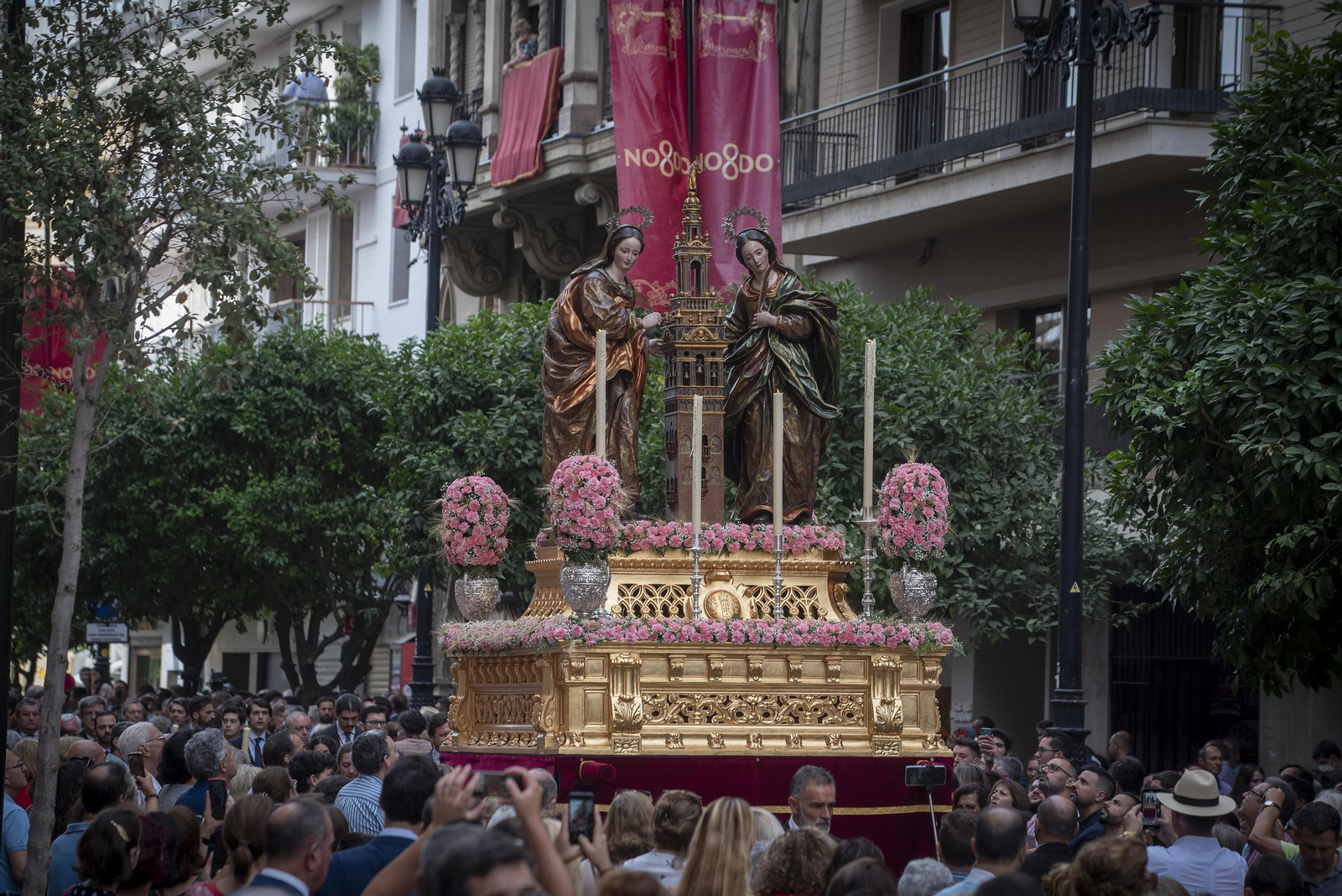 Las imágenes de la procesión del Corpus Christi de Sevilla 2022