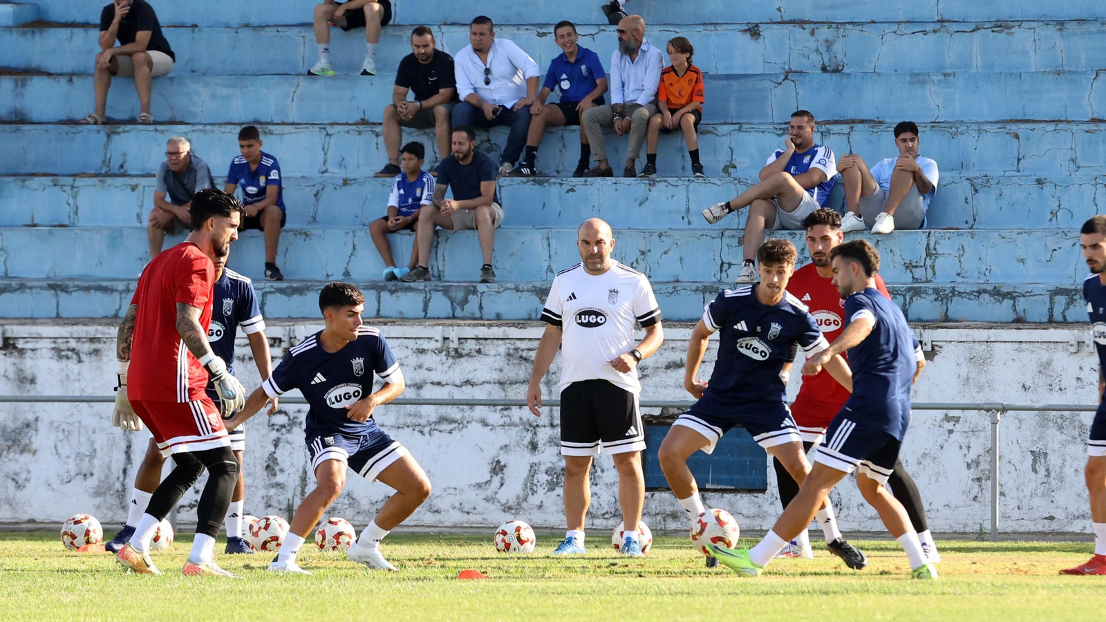 Primer entrenamiento del Xerez CD en el Pedro Garrido de Jerez