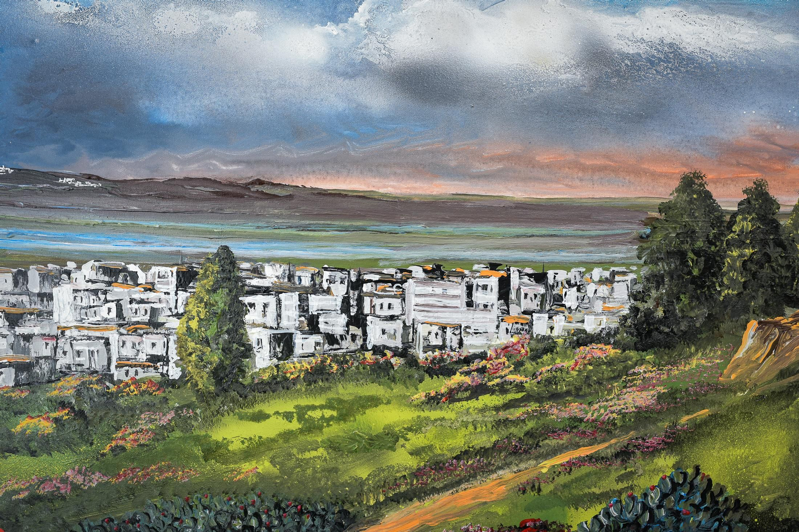 Imágenes de la exposición de Alfonso Aramburu en Caja Rural