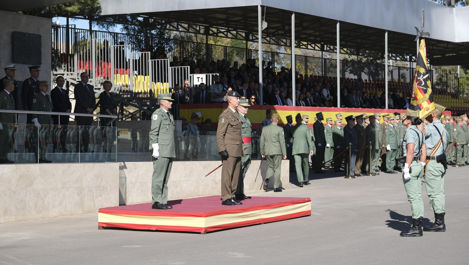 Imágenes de la toma de posesión del nuevo General de la BRILEG, José Agustín Carreras Postigo