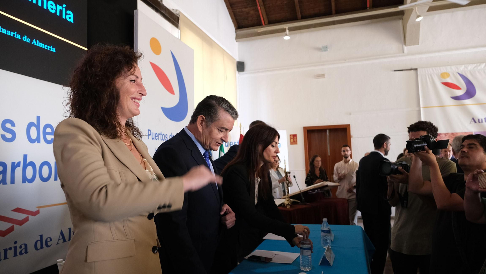 La toma de posesión de Rosario Soto como presidenta del Puerto de Almería