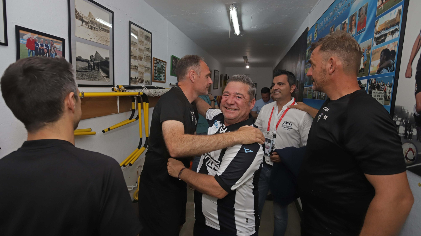 Fotos de la celebración de la Balona en el estadio municipal de La Línea