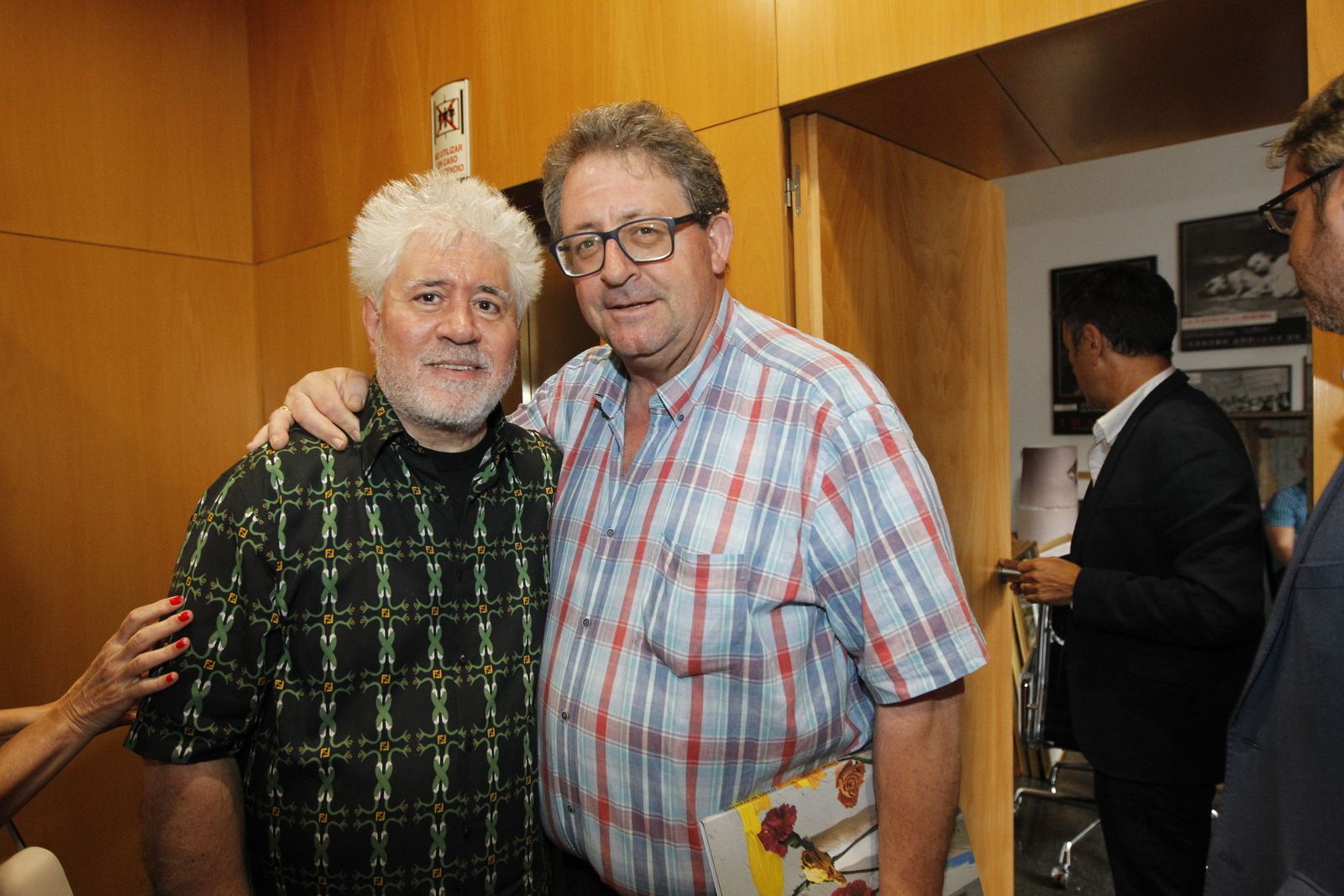 Fotogalería visita Pedro Almodóvar al CAF Almería