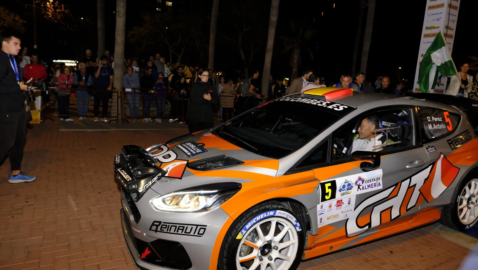 La salida de la 50 edición del Rallye Costa de Almería, en imágenes