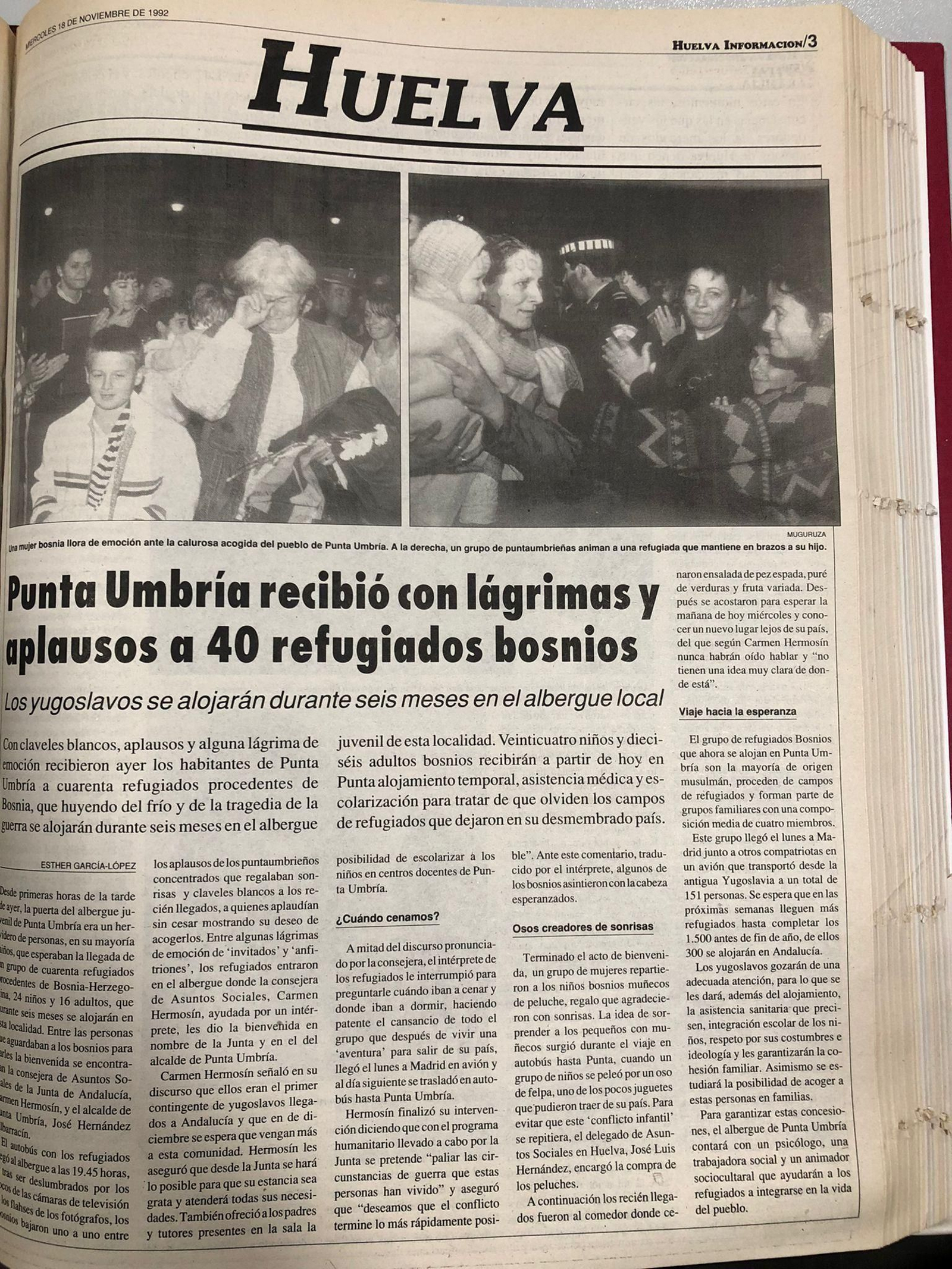 Los bosnios se refugiaban en la provincia