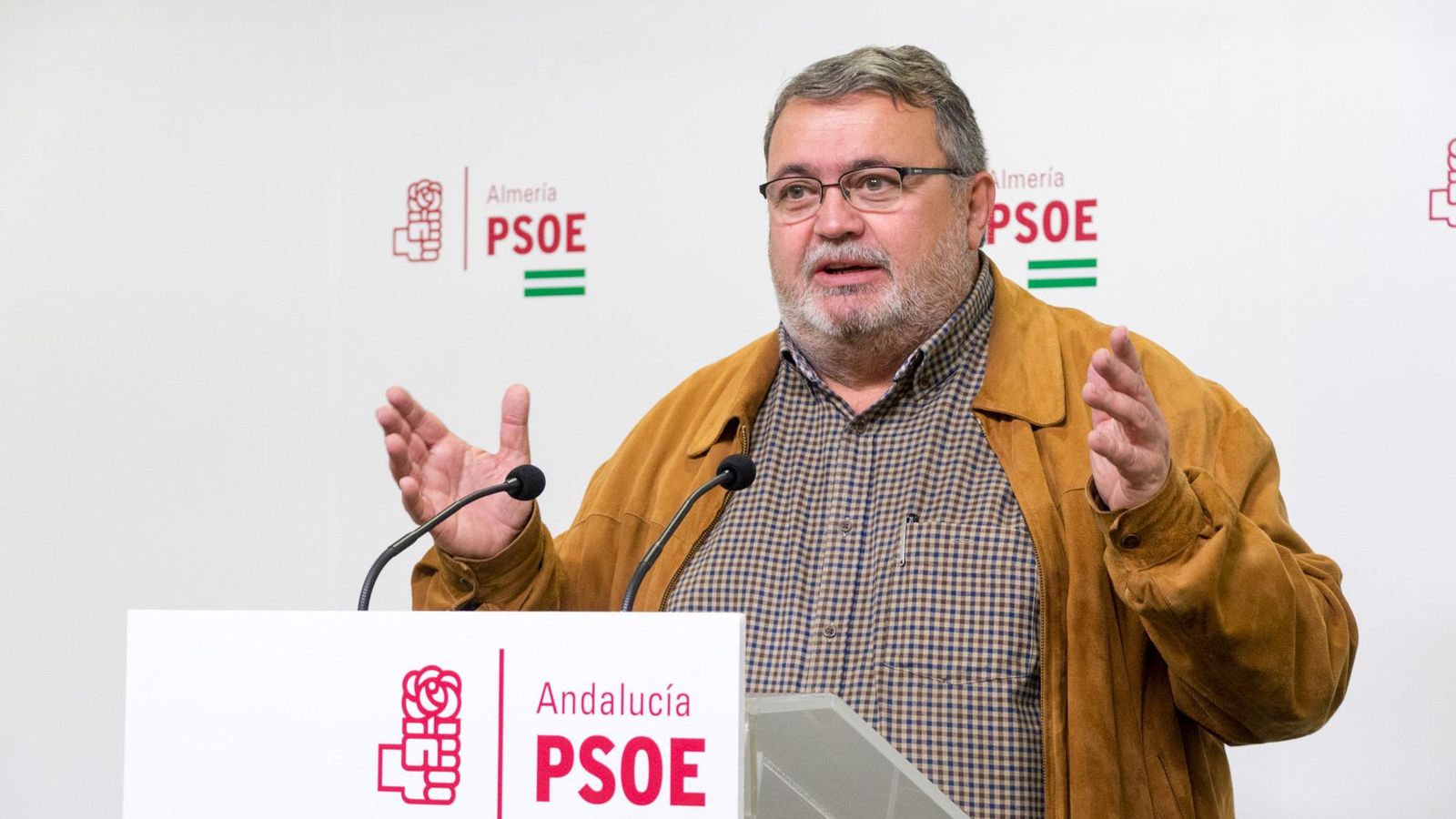 Manolo García, candidato del PSOE de Roquetas