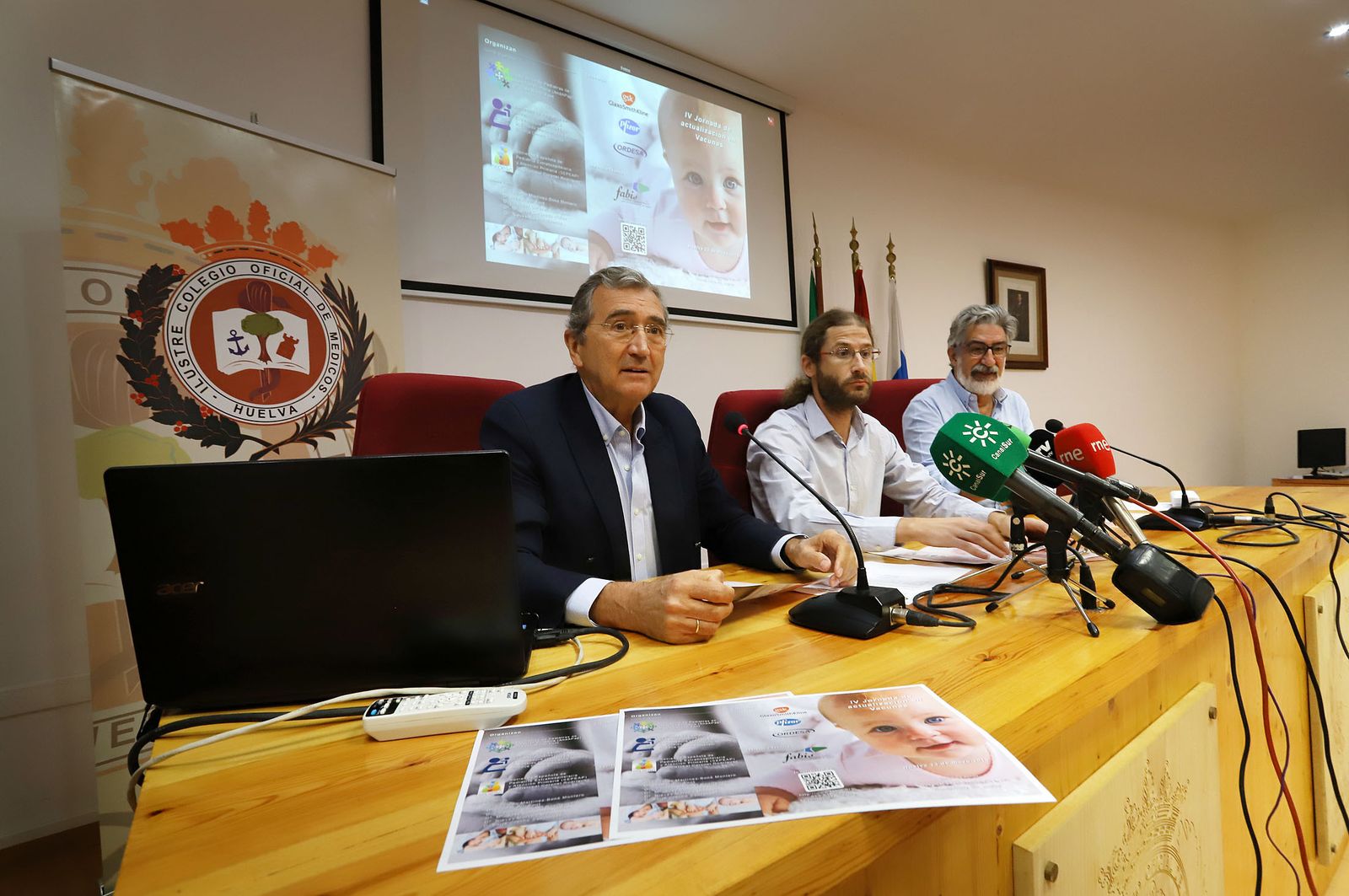 Eduardo Martínez-Boné, Borja Croche y Juan Ripoll.