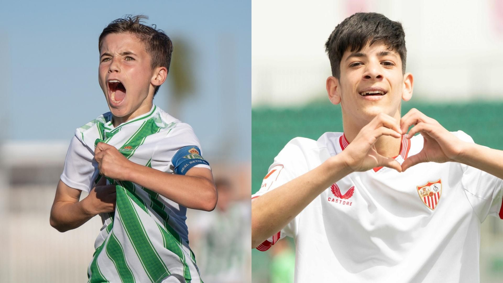 Las bases del Real Betis Balompié y Sevilla FC siguen gozando de buena salud.