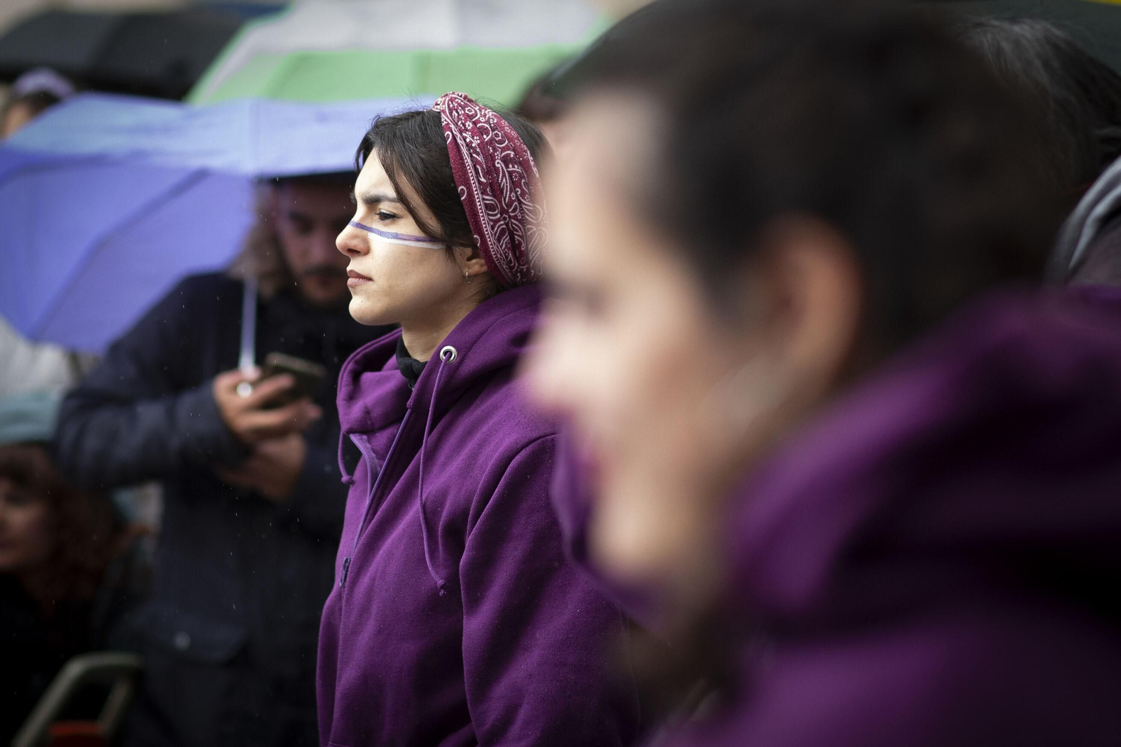 Marcha contra la violencia machista en Granada