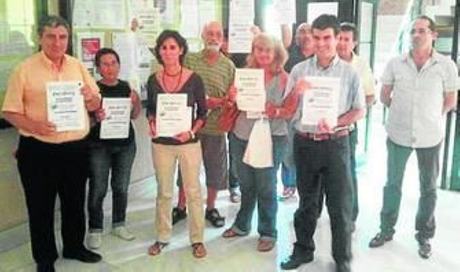 Encierro en el Ayuntamiento de Rincón de la Victoria.