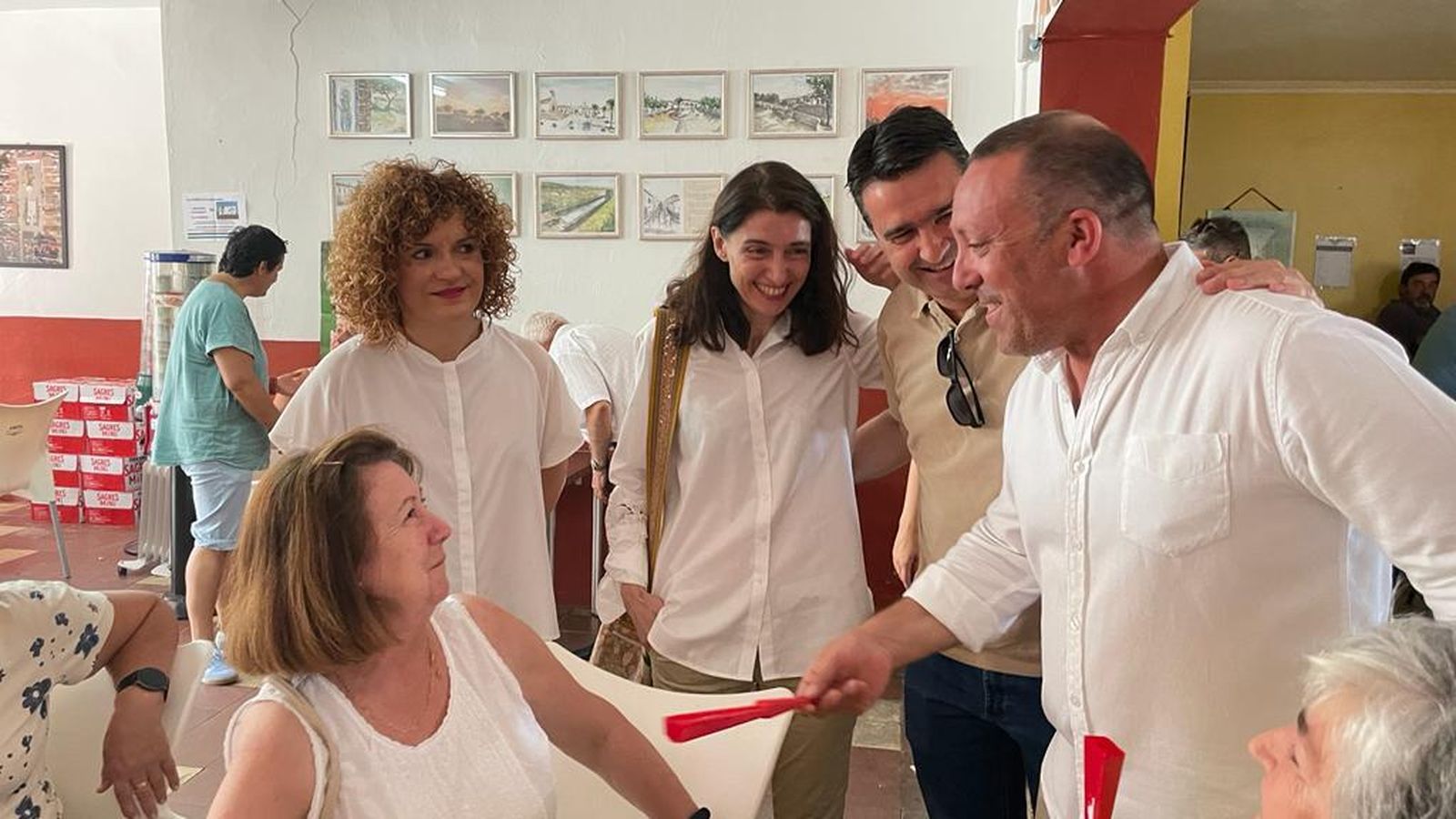 La ministra de Justicia, Pilar Llop, junto a la presidenta de la Diputación, María Eugenia Limón.