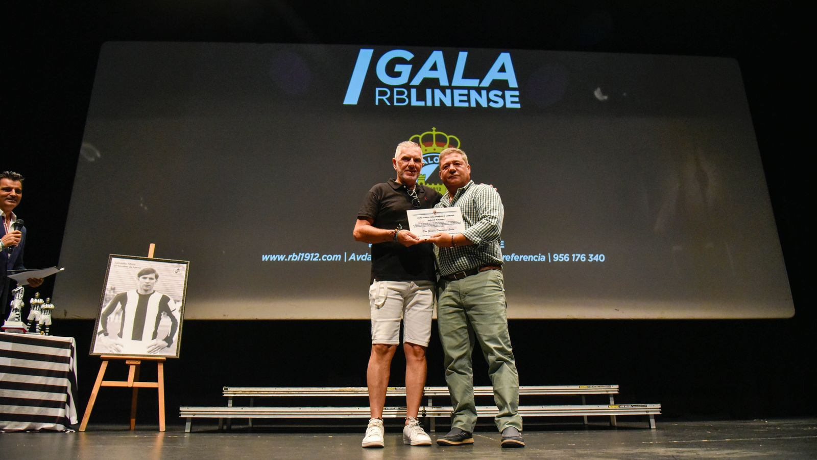 Las fotos de La I Gala de la Rela Balompedica Linense