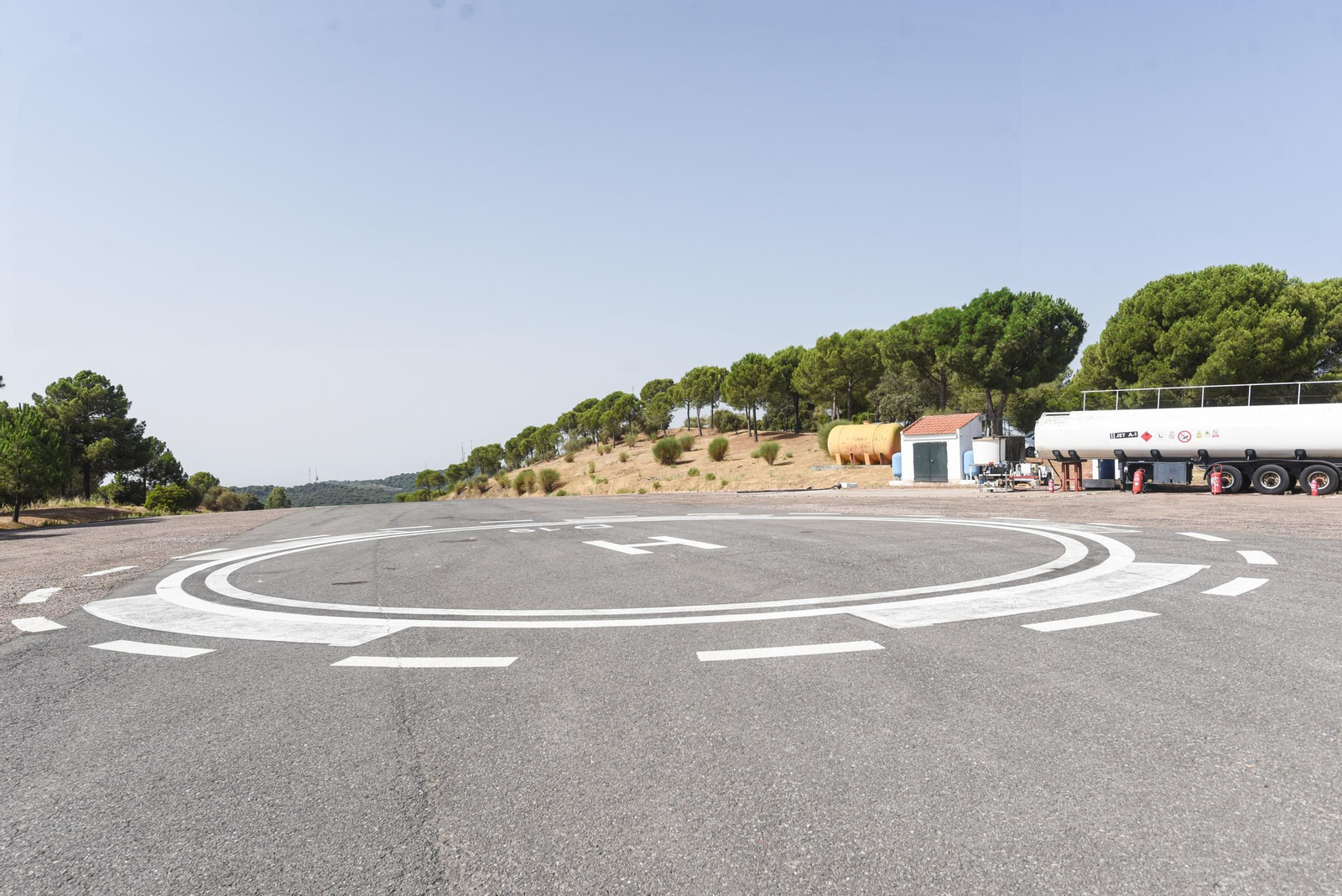 El Centro Operativo Provincial de Infoca en Los Villares, en imágenes