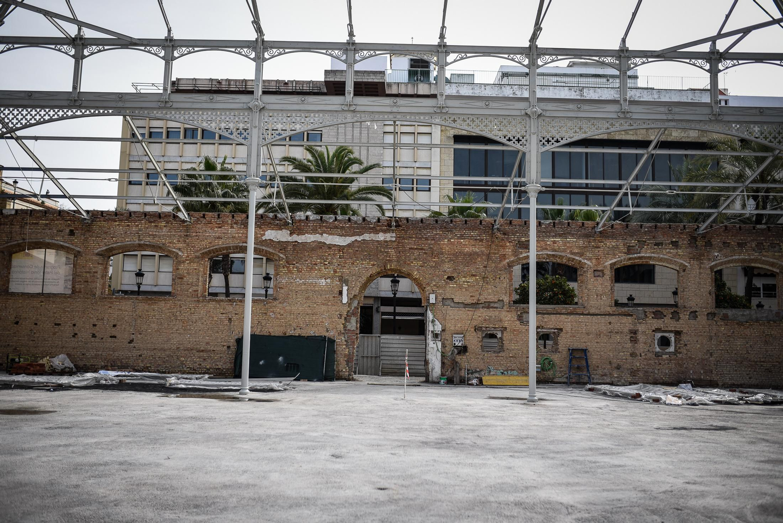 Imágenes de la restauración del edificio de Santa Fe