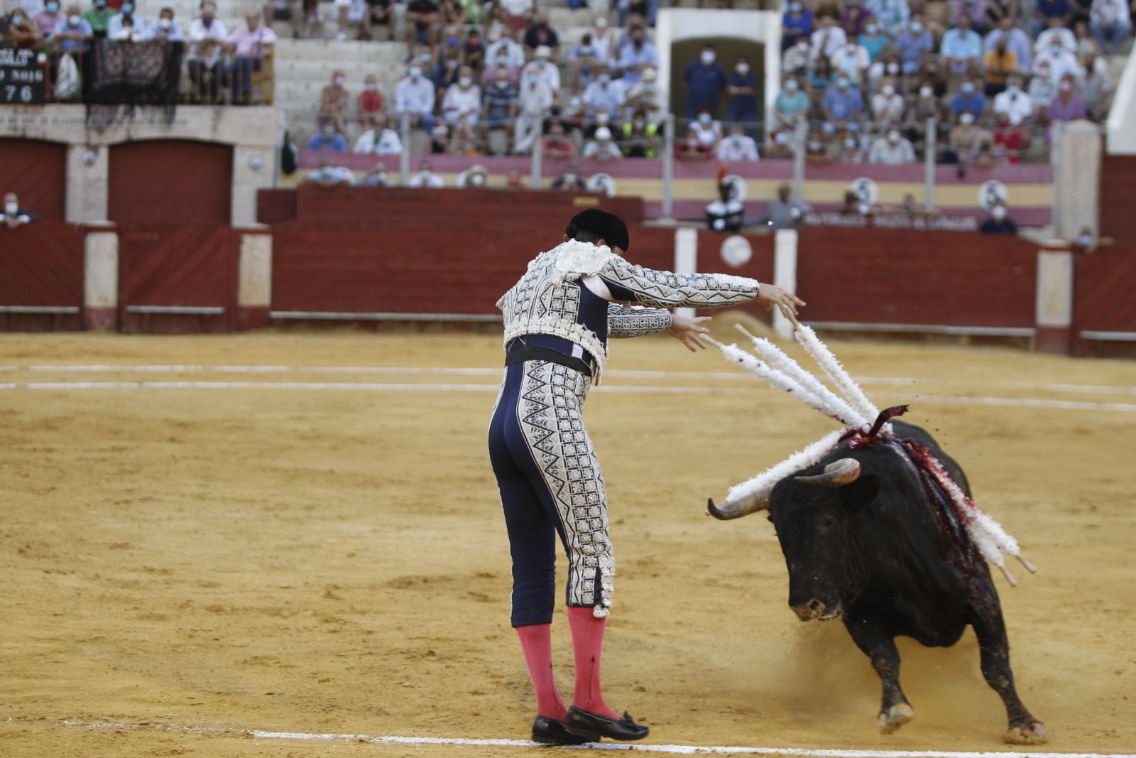 Fotogalería segunda corrida de toros Feria de Almeria 2021