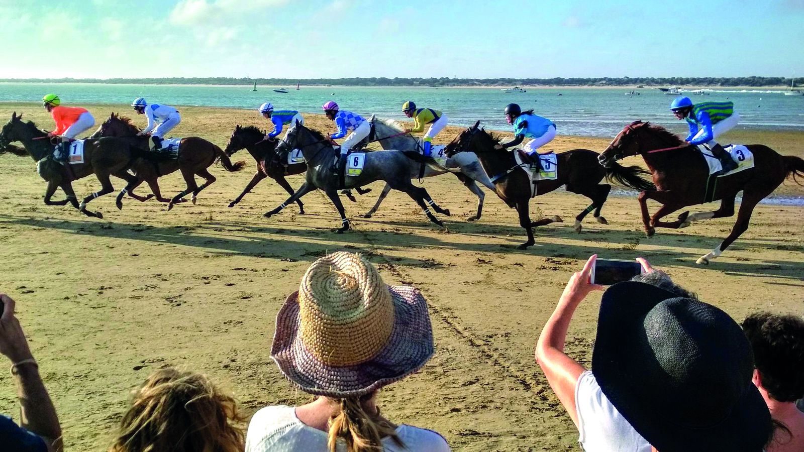 Carreras de caballos de Sanlúcar.