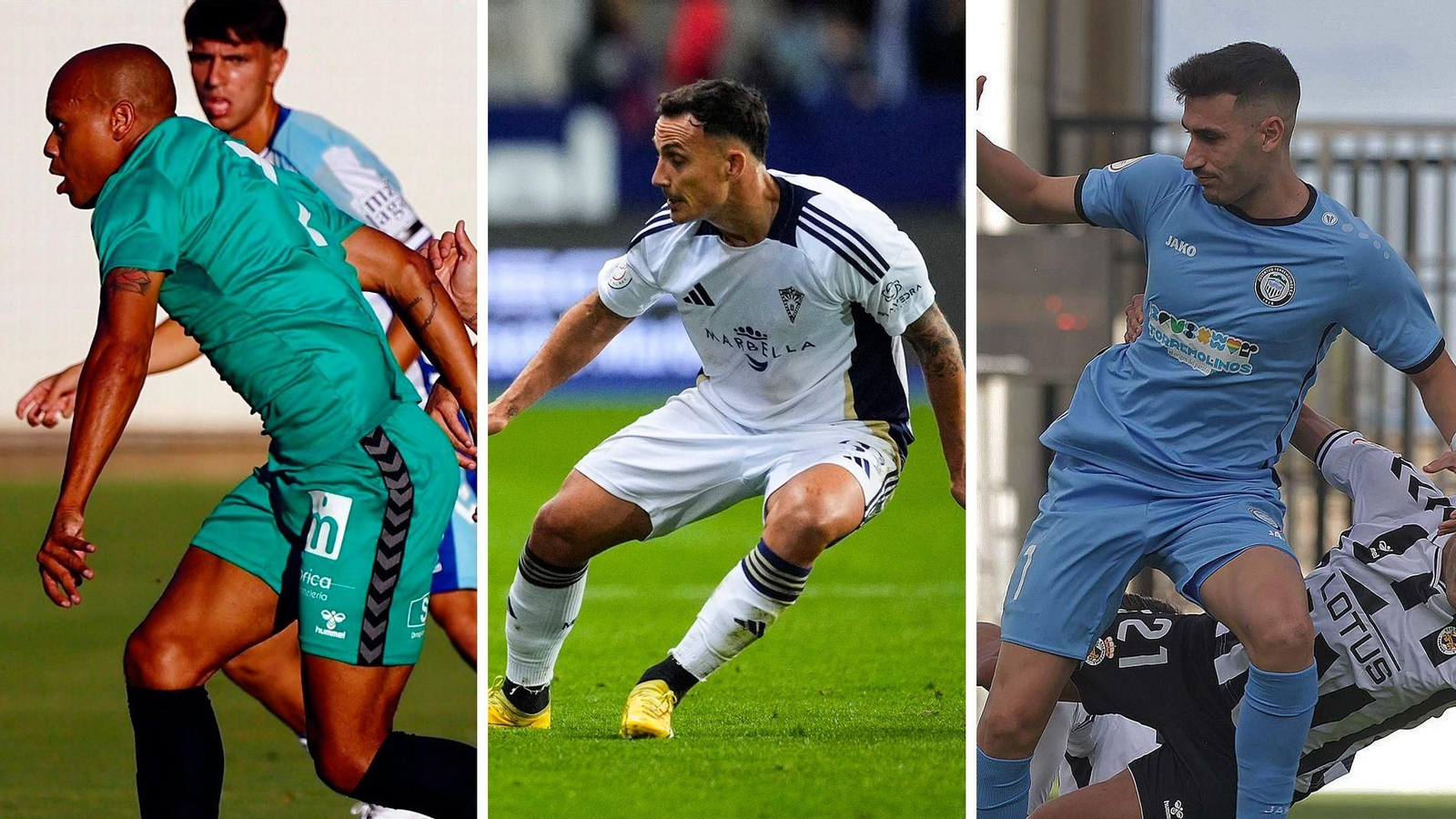 Antequera CF, Marbella FC y Juventud Torremolinos