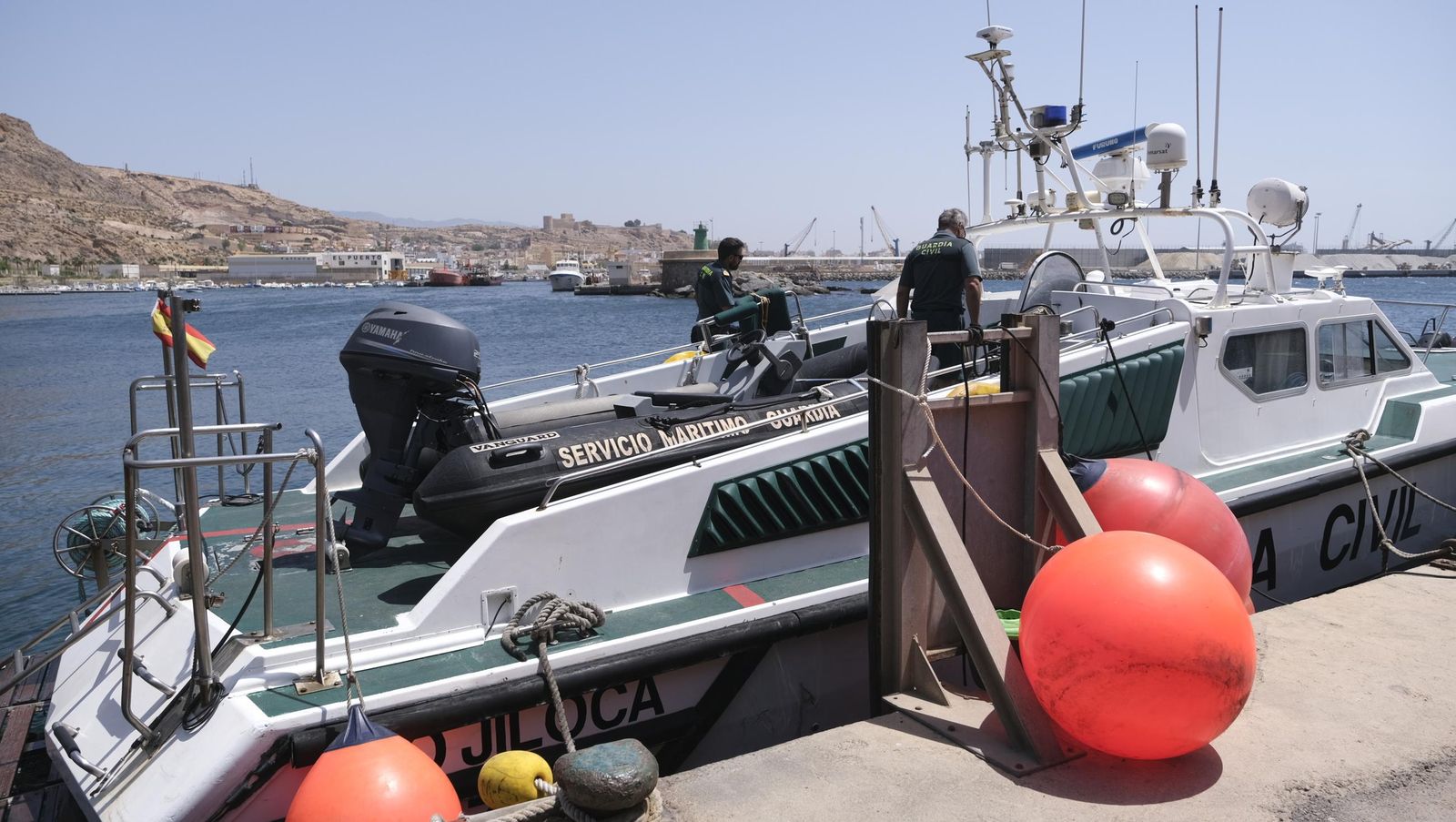 Patrullaje con el Servicio Marítimo de la Guardia Civil, en imágenes