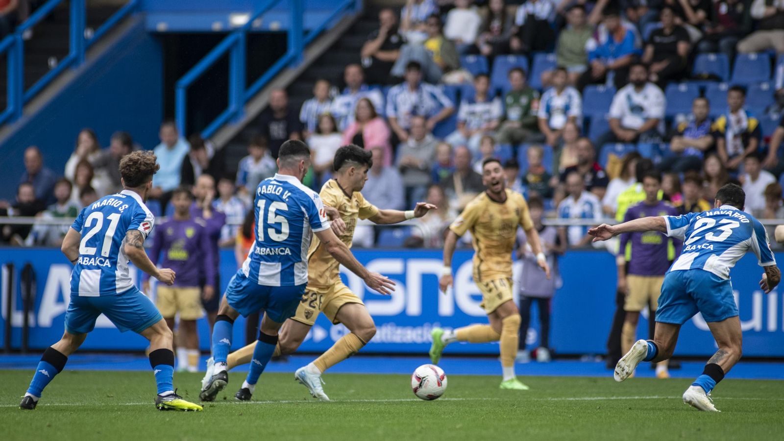 El Deportivo-Málaga CF, en fotos