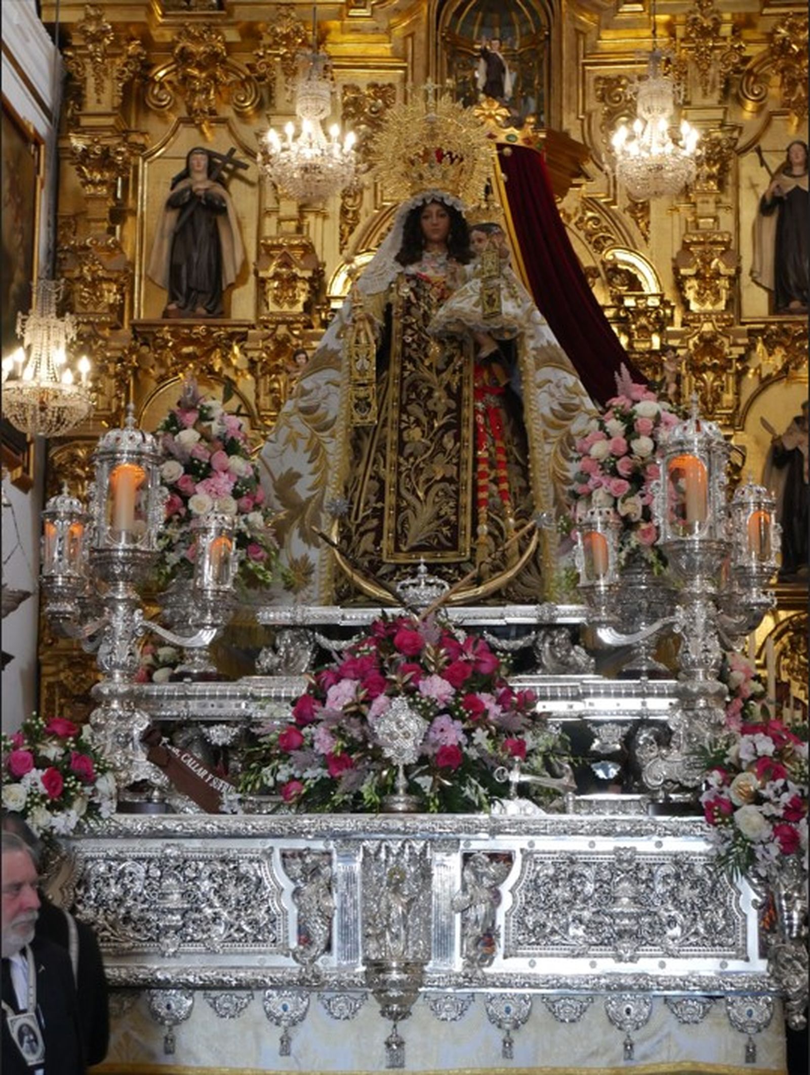 La procesión de la Virgen del Carmen, las imágenes a pie de calle