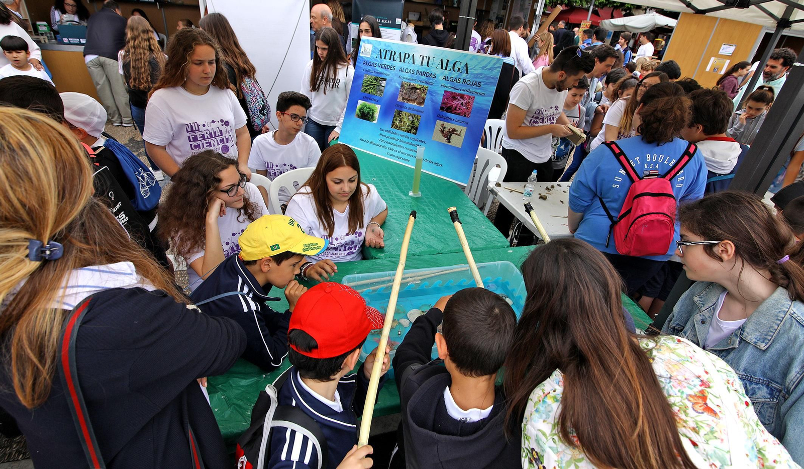 Imágenes de la VII Feria de la Ciencia en la Calle