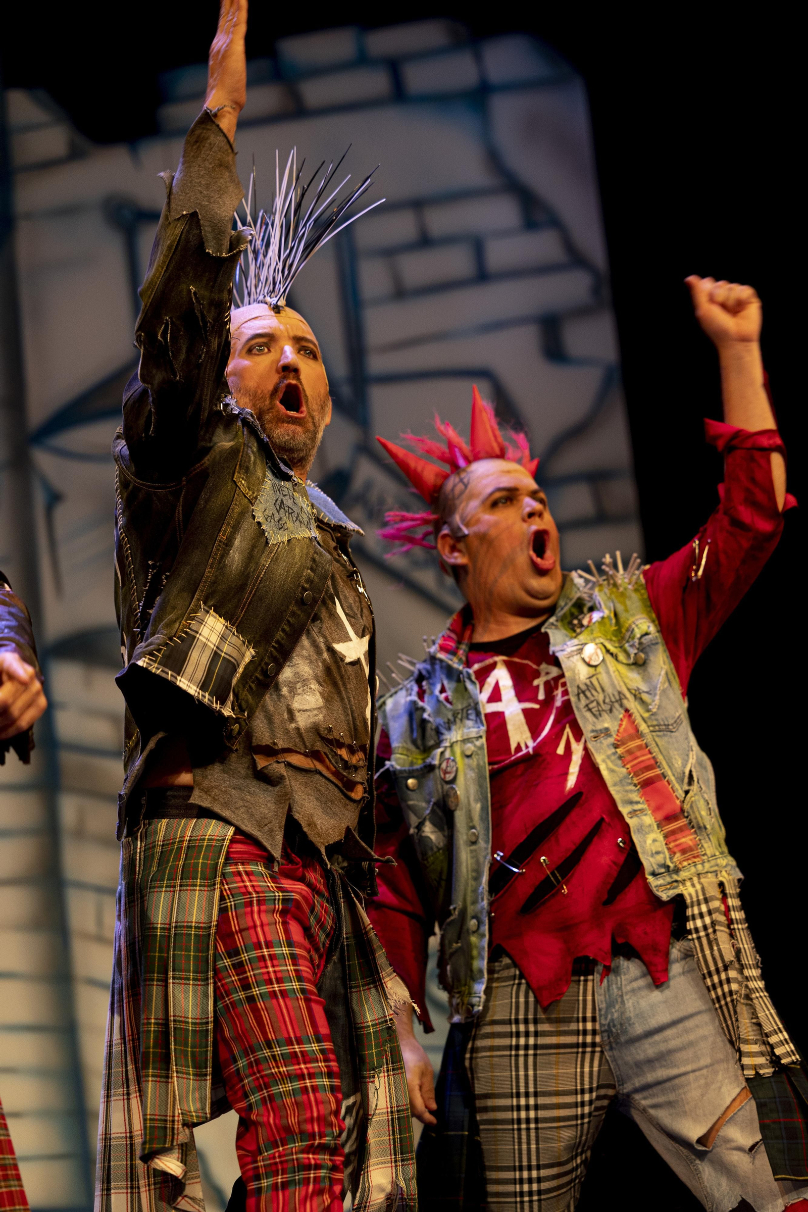 Cuarteto 'Punk y circo, la lucha continúa'