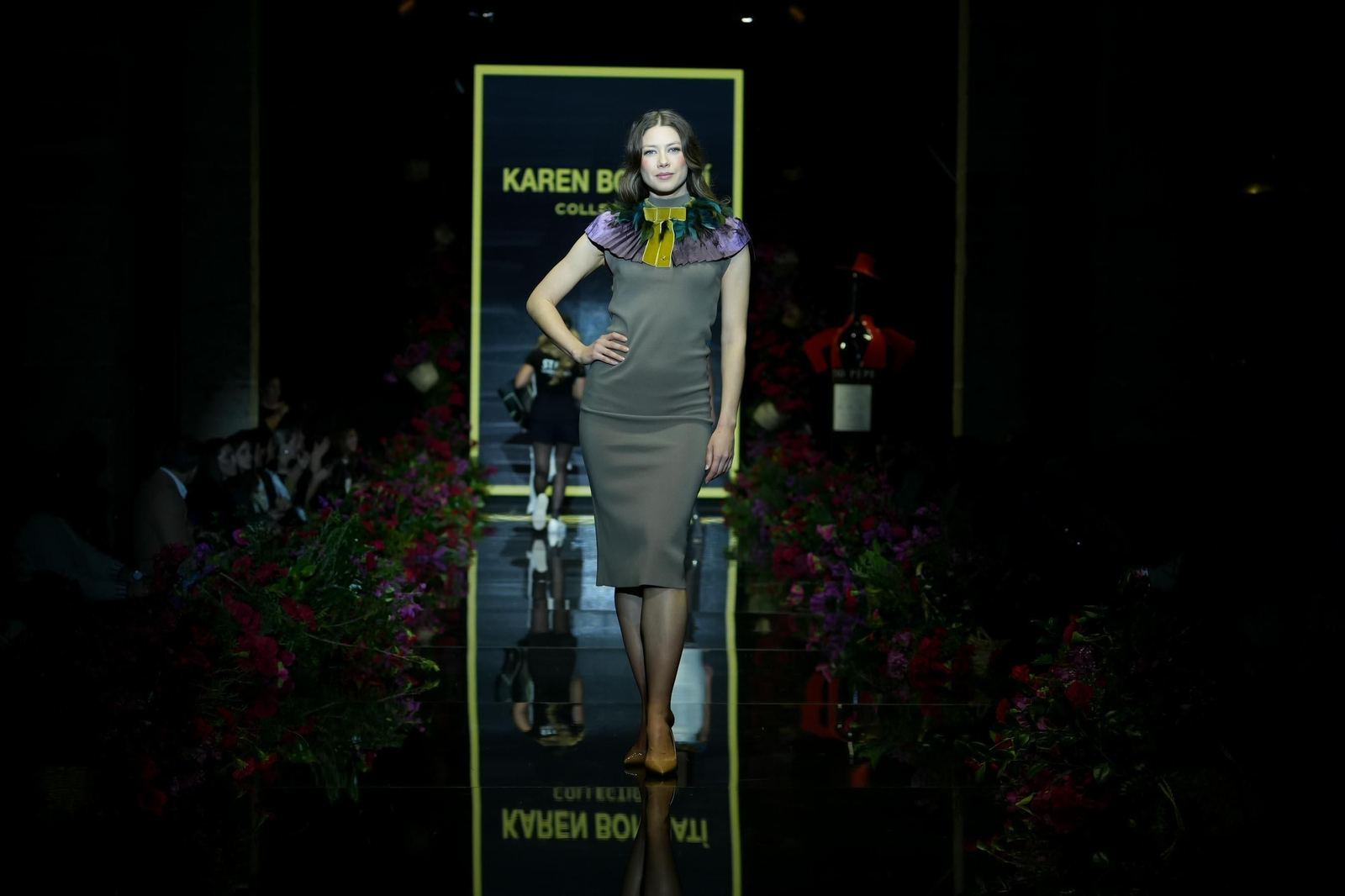 Desfile de Karen Bonmatí en la Pasarela Flamenca Tío Pepe Jerez 2024